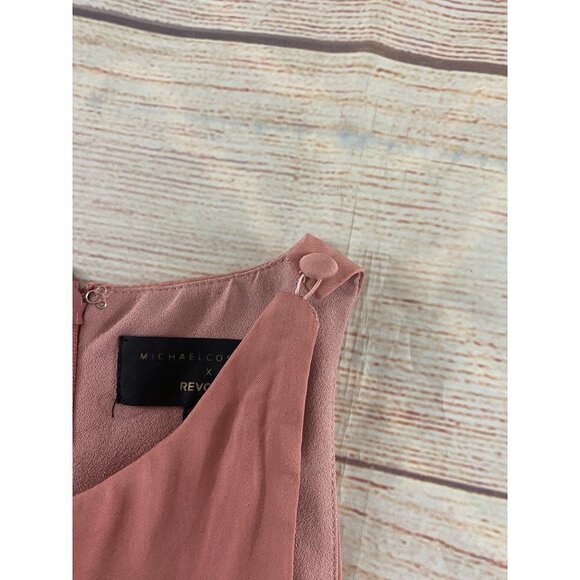 Michael Costello X Revolve Women's One Sleeve Lexa Dress - Small - Picture 13 of 14